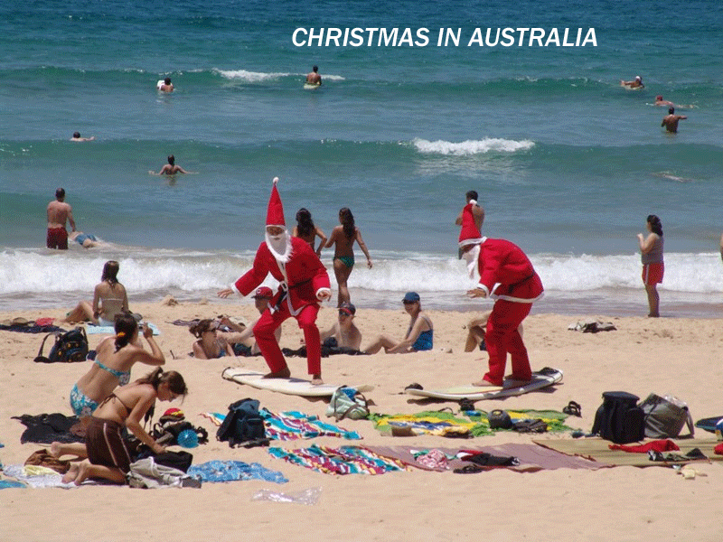 Spending Christmas in Australia