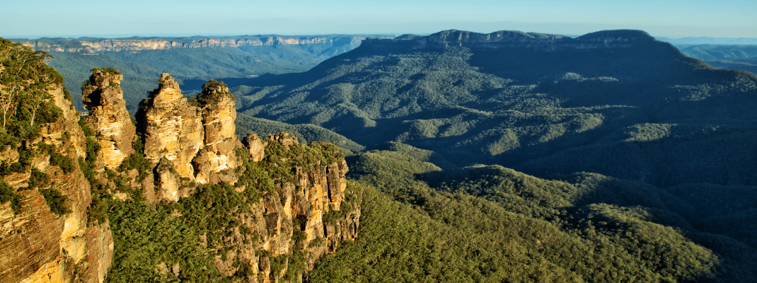 View of Three Sisters in Blue Mountains