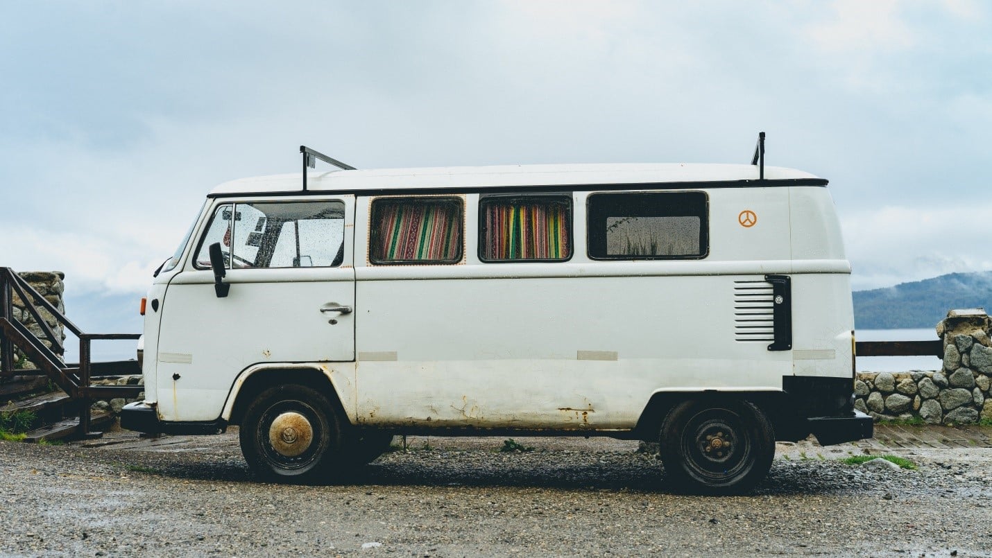 travel the world in a van