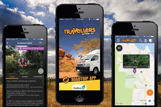 Travellers Autobarn Free Camping App Australia