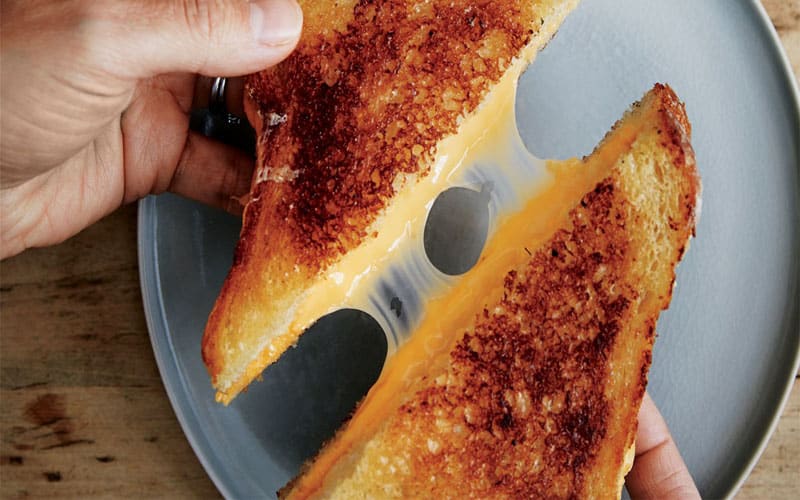 Grilled Cheese Camping Dinner