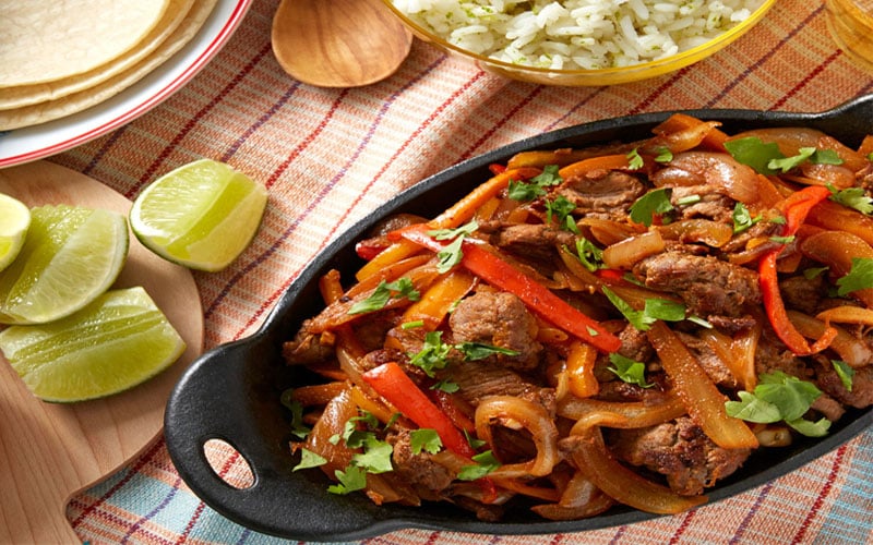 Mexican Style Fajitas Dinner Camping Ideas