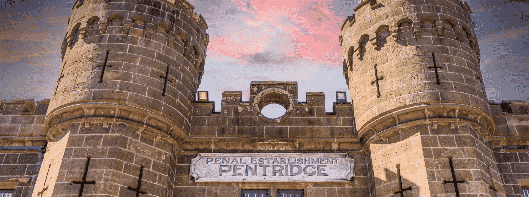 Pentridge Prison in Melbourne