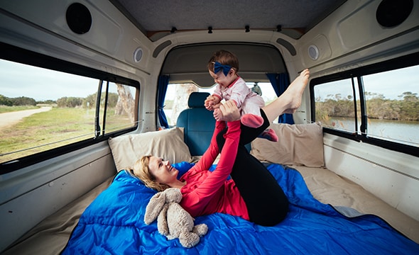 Tips for Campervan Road Trip with kids