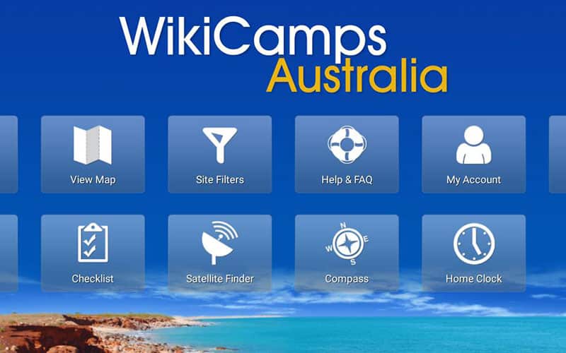 Wikicamps Australia camping app