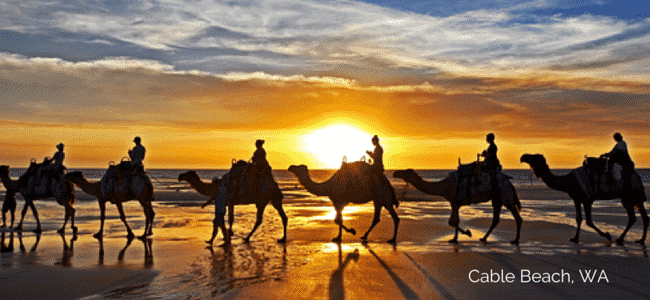 Cable Beach in WA - things to do in WA