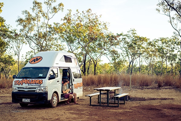 Travelling on a budget in a campervan in Australia