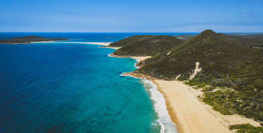 View from Tomaree Head, Port Stephens