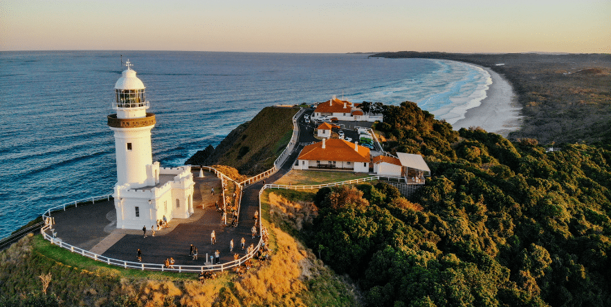 Cape Byron Light House in Byron Bay, New South Wales, Australia