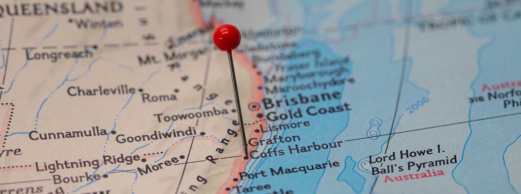 Coffs Harbour Map
